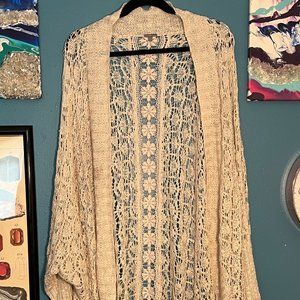 Charlotte Russe Crochet Cardigan